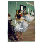 Edgar Degas - De dansklasse Medium Cadeauzakje (Achterkant)