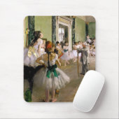 Edgar Degas de dansklasse Muismat (Met muis)