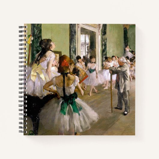 Edgar Degas de dansklasse Notitieboek (Voorkant)