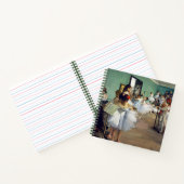 Edgar Degas - De dansklasse Notitieboek (Binnen)