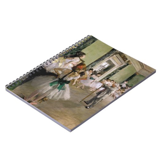 Edgar Degas - De dansklasse Notitieboek (Linkerzijde)