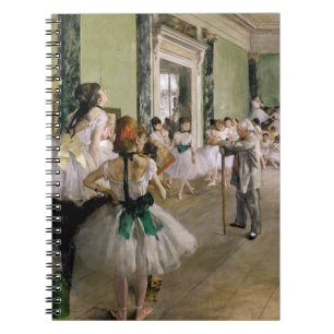 Edgar Degas - De dansklasse Notitieboek