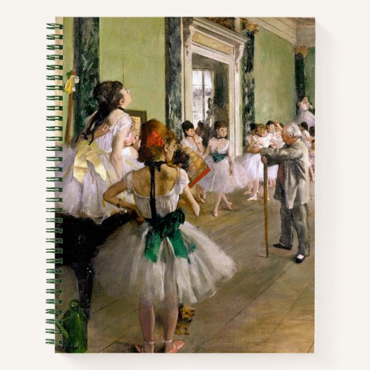 Edgar Degas de dansklasse Notitieboek (Voorkant)