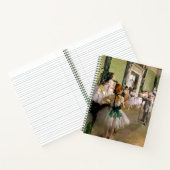Edgar Degas de dansklasse Notitieboek (Binnen)