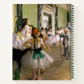 Edgar Degas de dansklasse Notitieboek (Achterkant)