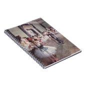 Edgar Degas de dansklasse Notitieboek (Rechterzijde)
