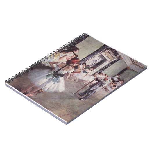 Edgar Degas de dansklasse Notitieboek (Linkerzijde)