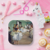 Edgar Degas - De dansklasse Papieren Bordje (Feest)