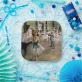 Edgar Degas - De dansklasse Papieren Bordje (Feest)