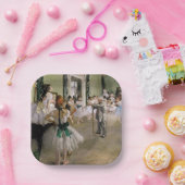 Edgar Degas - De dansklasse Papieren Bordje (Feest)