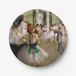Edgar Degas de dansklasse Papieren Bordje