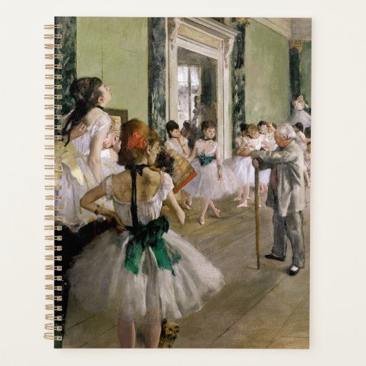 Edgar Degas - De dansklasse Planner (Voorkant)