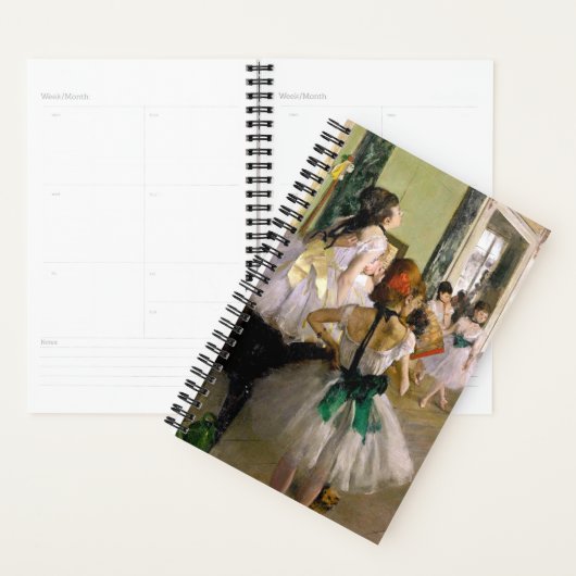 Edgar Degas de dansklasse Planner (Display)