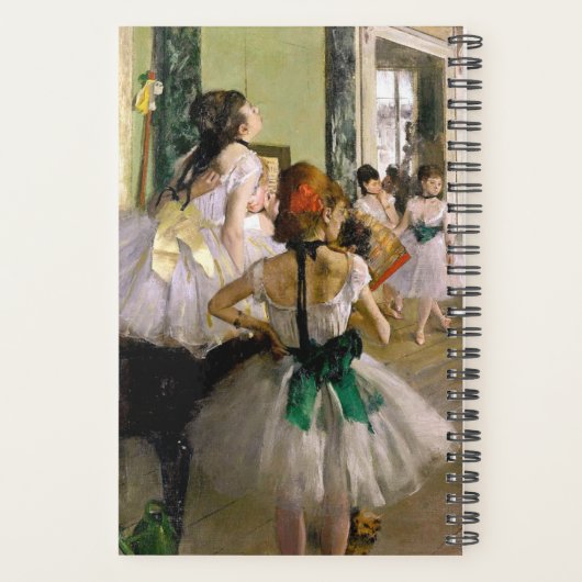 Edgar Degas de dansklasse Planner (Achterkant)