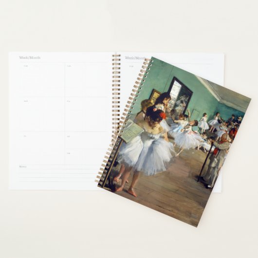 Edgar Degas - De dansklasse Planner (Display)