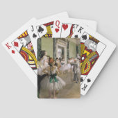 Edgar Degas - De dansklasse Pokerkaarten (Achterkant)