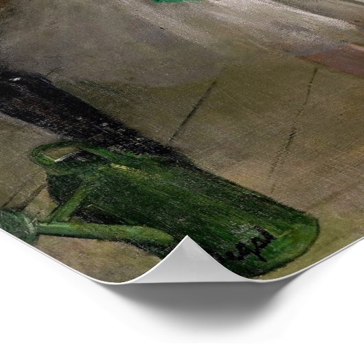 Edgar Degas - De dansklasse Poster (Hoek)