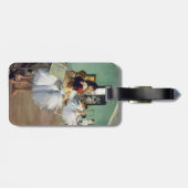 Edgar Degas - De dansklasse - QR-code Bagagelabel (Achterkant horizontaal)