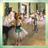 Edgar Degas de dansklasse Raamsticker (Vel 3)