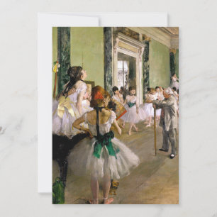 Edgar Degas de dansklasse Save The Date