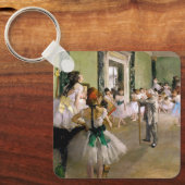 Edgar Degas de dansklasse Sleutelhanger (Voorkant)