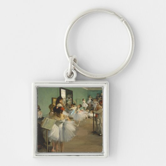 Edgar Degas de dansklasse Sleutelhanger (Voorkant)
