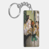 Edgar Degas de dansklasse Sleutelhanger (Voorkant Links)