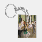 Edgar Degas de dansklasse Sleutelhanger (Voorkant Links)