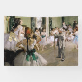 Edgar Degas - De dansklasse Spandoek (Horizontaal)