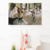 Edgar Degas - De dansklasse Spandoek (Insitu)