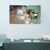 Edgar Degas - De dansklasse Spandoek (Beurs)