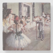 Edgar Degas de dansklasse Stenen Onderzetter (Voorkant)