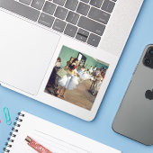 Edgar Degas - De dansklasse Sticker (Laptop met iPhone)