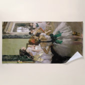 Edgar Degas - De dansklasse Strandlaken (Voorkant)