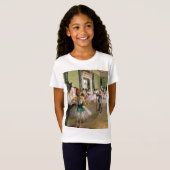 Edgar Degas de dansklasse T-shirt (Voorkant volledig)