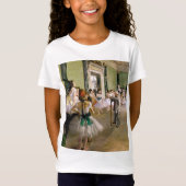 Edgar Degas de dansklasse T-shirt (Voorkant)