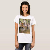 Edgar Degas de dansklasse T-shirt (Voorkant volledig)