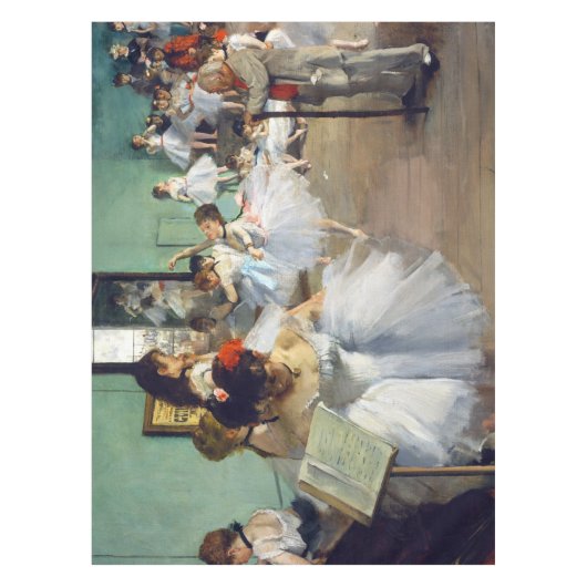 Edgar Degas - De dansklasse Tafelkleed (Voorkant)