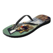 Edgar Degas - De dansklasse Teenslippers (Schuin)