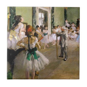Edgar Degas de dansklasse Tegeltje