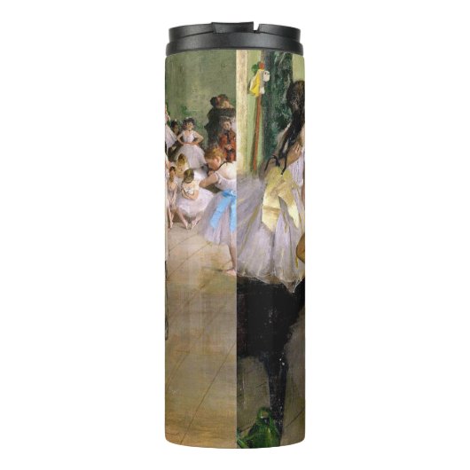 Edgar Degas de dansklasse Thermosbeker (Achterkant)