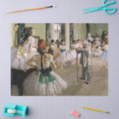 Edgar Degas - De dansklasse Tissuepapier (Craft)