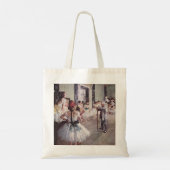 Edgar Degas de dansklasse Tote Bag (Achterkant)