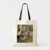 Edgar Degas - De dansklasse Tote Bag (Voorkant)
