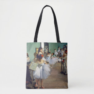 Edgar Degas - De dansklasse Tote Bag