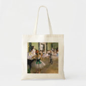 Edgar Degas de dansklasse Tote Bag (Voorkant)