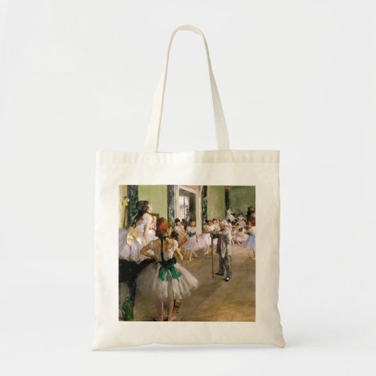 Edgar Degas de dansklasse Tote Bag (Voorkant)