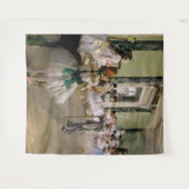Edgar Degas - De dansklasse Wandkleed (Voorkant (horizontaal))