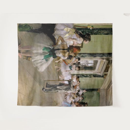 Edgar Degas - De dansklasse Wandkleed (Voorkant (horizontaal))