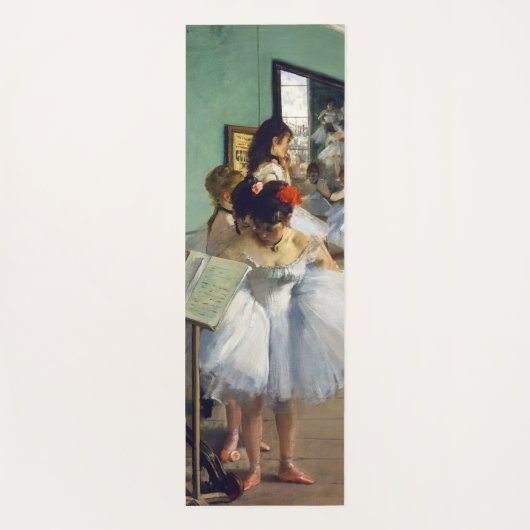 Edgar Degas - De dansklasse Yogamat (Achterkant)